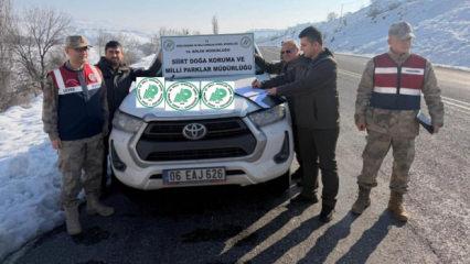 Siirt'te ka&ccedil;ak avcıya 26 bin lira ceza
