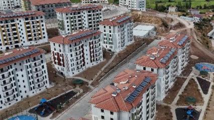 Adıyaman &Ccedil;elikhan&rsquo;da deprem konutları tamamlandı, hak sahiplerine teslim edildi