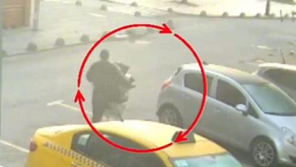 Adliye soygununda yeni g&ouml;r&uuml;nt&uuml;ler: Altın ve g&uuml;m&uuml;şleri b&ouml;yle taşımış