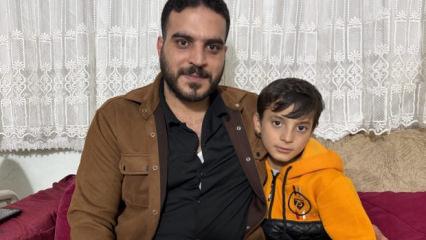 Ambulans i&ccedil;in trafiği durdurdu! K&uuml;&ccedil;&uuml;k Ahmet ve babası konuştu