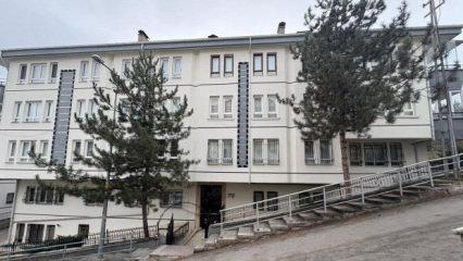 Ankara&rsquo;da kolonlarında hasar tespit edilen bina tahliye edildi