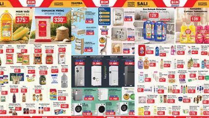 BİM 13 Ocak 2026 Salı akt&uuml;el kataloğu: Buzdolabı, Bulaşık Makinesi, Mısır Yağı