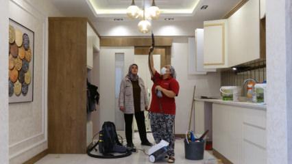 &Ccedil;ocuklarını okutmak i&ccedil;in temizlik&ccedil;ilik yapıyordu, şimdi 20 &ccedil;alışanı var