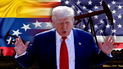Son dakika: Trump t&uuml;m d&uuml;nyaya duyurdu! Venezuela &uuml;lkedeki petrol&uuml; ABD'ye devretti