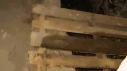 Defineciler 300 yıllık tarihi hamamı talan etti