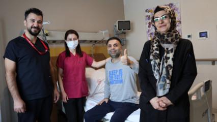 Elazığ'da 50 dakika kalp masajı yapılan adam hayata d&ouml;nd&uuml;r&uuml;ld&uuml; 