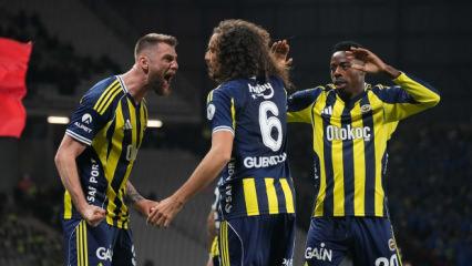 Fenerbah&ccedil;e, 4 ma&ccedil; sonra Galatasaray&rsquo;ı mağlup etti