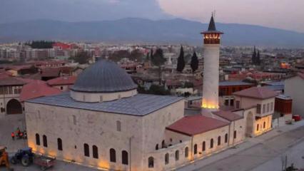 Habibi Neccar Camii  yeniden ibadete a&ccedil;ıldı