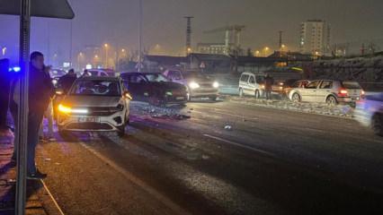 Kaza sonrası elektrikler kesildi, kazalar peş peşe geldi