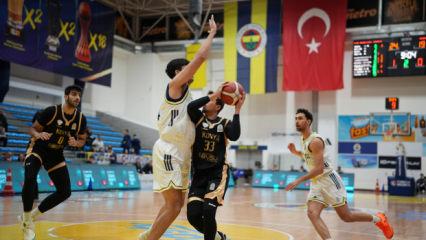 Konya B&uuml;y&uuml;kşehir Belediyespor deplasmanda Fenerbah&ccedil;e'yi devirdi!