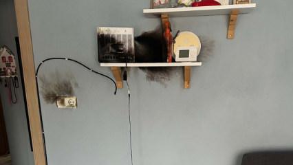 Manisa'da 3 eve yıldırım d&uuml;şt&uuml;