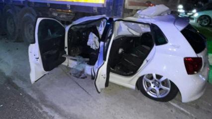 Manisa'da kaza: 1 &ouml;l&uuml; 2 yaralı