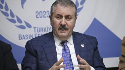 Mustafa Destici: ABD desteği olduk&ccedil;a SDG silah bırakmaz
