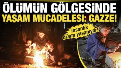 &Ouml;l&uuml;m&uuml;n g&ouml;lgesinde yaşam m&uuml;cadelesi: Gazze!