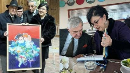 Ressam Funda İyce Tuncel'in "Hayal Atlası" tablosu Ko&ccedil; Koleksiyonuna girdi
