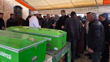 Şanlıurfa'da t&uuml;p patlamasında &ouml;len 3 kişinin cenazesi defnedildi