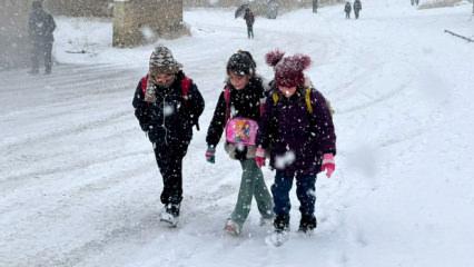 Son dakika: &Ccedil;ok sayıda ilde okullar 1 g&uuml;n tatil edildi