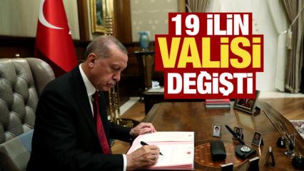 Son dakika: Başkan Erdoğan imzaladı! 19 ilin valisi değişti
