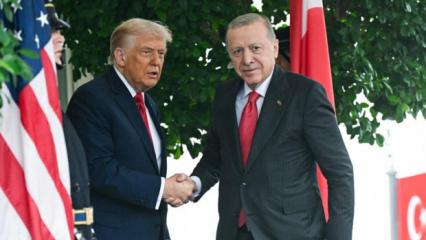 Son dakika haberi: Cumhurbaşkanı Erdoğan ve ABD Başkanı Trump arasında kritik g&ouml;r&uuml;şme!