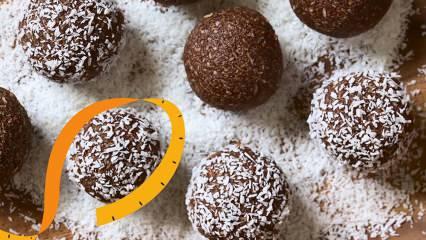 Tatlıdan vazge&ccedil;emeyenlere sağlıklı atıştırmalık: Kestaneli enerji topları tarifi