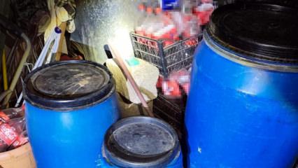 Tekirdağ'da 665 litre sahte i&ccedil;ki ele ge&ccedil;irildi