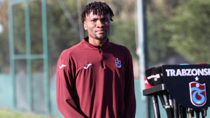 Trabzon'un yeni transferi: &Uuml;lkemdeki insanlara yardım etmeyi seviyorum