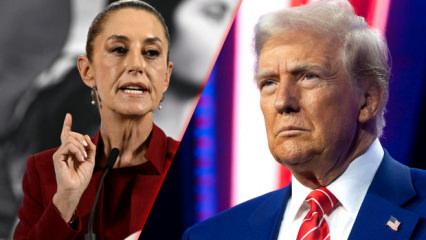 Trump'ın tehdidi sonrası Meksika'dan son dakika ABD duyurusu! Devlet Başkanı ilan etti