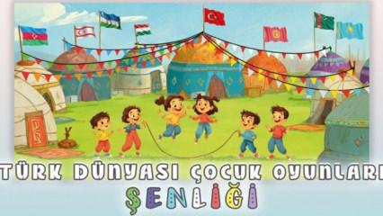 'T&uuml;rk D&uuml;nyası &Ccedil;ocuk Oyunları Şenliği' İstanbul'da d&uuml;zenleniyor