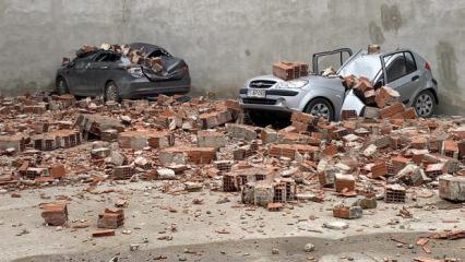 Eskişehir'de patlama ihbarı: &Ccedil;ok sayıda ara&ccedil; hurdaya d&ouml;nd&uuml;