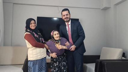 121 yaşındaki Saadet ninenin Erdoğan isteği duygulandırdı