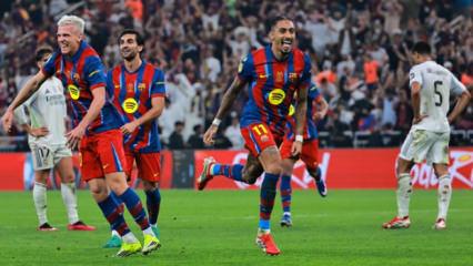 Şampiyon Barcelona! 5 goll&uuml; nefes kesen d&uuml;elloda Arda G&uuml;ler h&uuml;sranı yaşadı