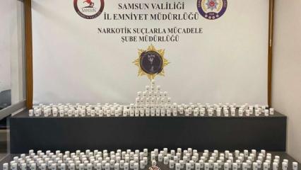&Ccedil;arşamba&rsquo;da uyuşturucu operasyonu: 18 bin 900 uyuşturucu hap ele ge&ccedil;irildi