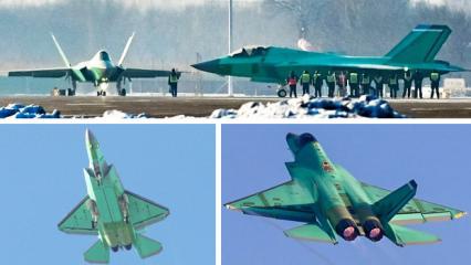 G&ouml;r&uuml;nt&uuml;leri ortaya &ccedil;ıktı: F-35'in en b&uuml;y&uuml;k rakibi seri &uuml;retime ge&ccedil;iyor