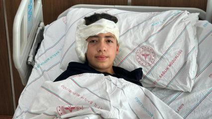 Siirt'te kulak akıntısı şikayetiyle hastaneye giden &ccedil;ocuk hayatının şokunu yaşadı 