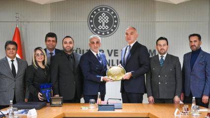 RATEM'den Bakan Ersoy'a ziyaret: Sekt&ouml;rde &ccedil;&ouml;z&uuml;m odaklı yeni d&ouml;nem