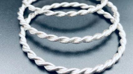 Altın fiyatları el yakınca ilgi oraya kaydı: G&uuml;m&uuml;ş burma bilezikler d&uuml;ğ&uuml;nlerin yeni g&ouml;zdesi oldu!