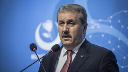 BBP lideri Destici, M&uuml;savat Dervişoğlu'nu kutladı