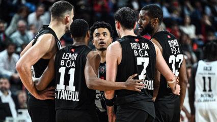 Beşiktaş'tan Fransa'da 103 sayılık zafer