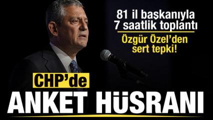 CHP anket h&uuml;sranı! &Ouml;zg&uuml;r &Ouml;zel il başkanlarına patladı! 'G&ouml;revden alırım' mesajı