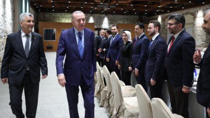 Cumhurbaşkanı Erdoğan, M&Uuml;SİAD heyetini kabul etti