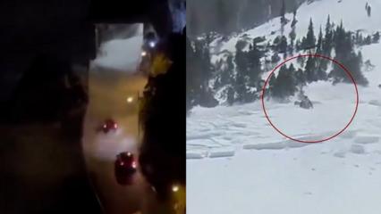 Dalgalar yolu, &ccedil;ığ adamı yuttu! İtalya ve ABD'de korku dolu anlar kamerada