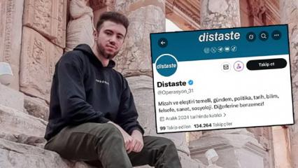 Distaste sayfası y&ouml;neticisi Fahrettin G&ouml;kberk Akbulut g&ouml;zaltında