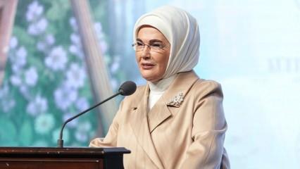 Emine Erdoğan'dan "Tıp ve K&uuml;lt&uuml;r-Sanat Sempozyumu"na ilişkin video paylaşımı