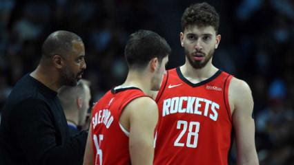 Houston Rockets yıldızlarıyla Minnesota Timberwolves'u ge&ccedil;ti