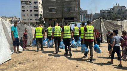 İHH'dan 2025'te on binlerce Gazzeli'ye destek