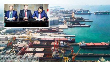 İmzalar atıldı: T&uuml;rk şirketi Suriye'de tersane kuracak