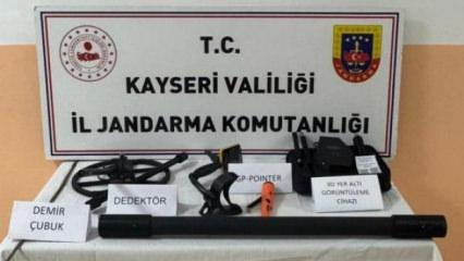 Ka&ccedil;ak kazı yapan şahıslara su&ccedil;&uuml;st&uuml;: 3 g&ouml;zaltı