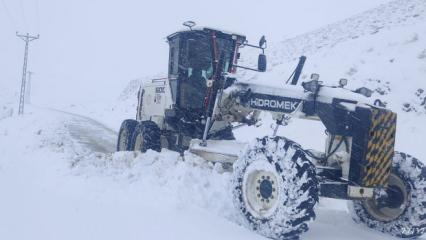 Kış etkisini artırdı: Bir&ccedil;ok ilde yollar kapandı! Ekipler alarmda