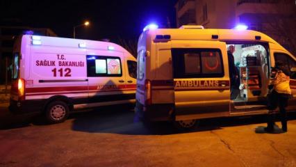 Kombi bacası yerinden &ccedil;ıktı: 8 kişi zehirlendi