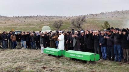 Mardin'de acı olay: G&ouml;lette cansız bedenleri bulunan 2 &ccedil;ocuk toprağa verildi